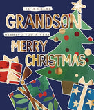 To a great Grandson Christmas card