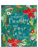 Daughter and Son-in-Law Christmas card