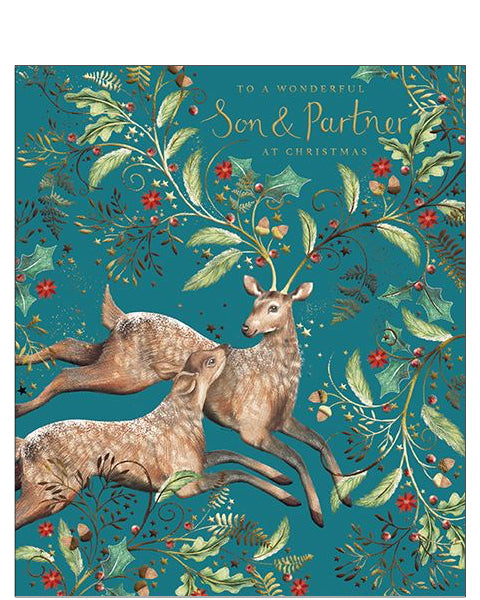 Son and Partner Christmas card
