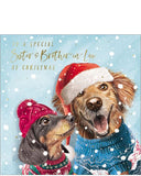 Sister and Brother-in-Law Christmas card