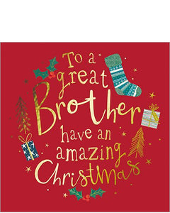 Great Brother Christmas card