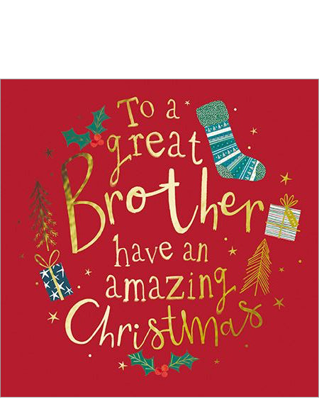 Great Brother Christmas card