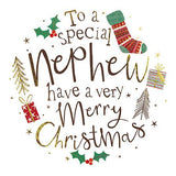 Special Nephew Christmas card