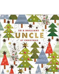 Uncle Christmas card