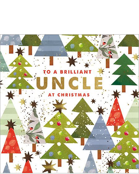 Uncle Christmas card
