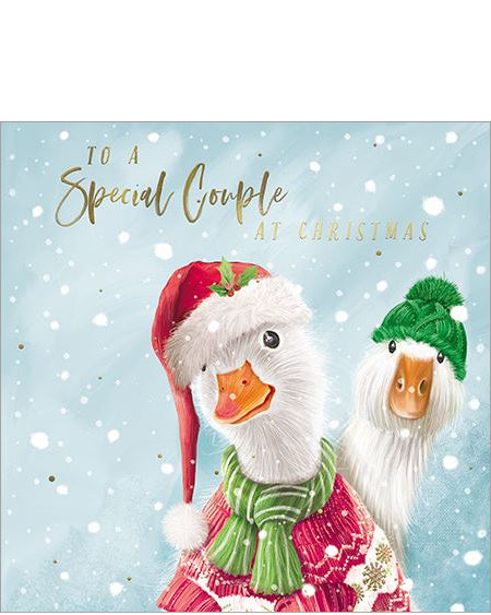 Special Couple Christmas card