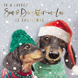 Son & Daughter-in-Law Christmas card