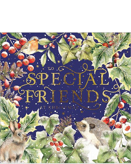 Special Friends Christmas card