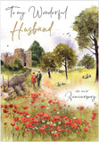 Husband, on our Anniversary card - Jonny Javelin
