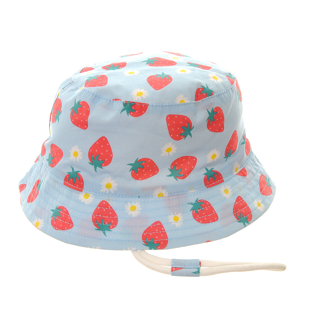 Strawberry Sun hat 1-3 years - Ziggle Baby
