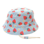 Strawberry Sun hat 1-3 years - Ziggle Baby