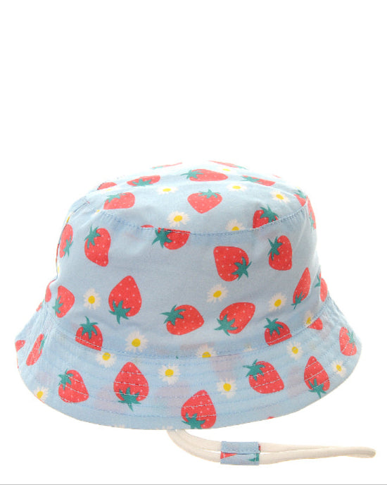 Strawberry Sun hat 1-3 years - Ziggle Baby