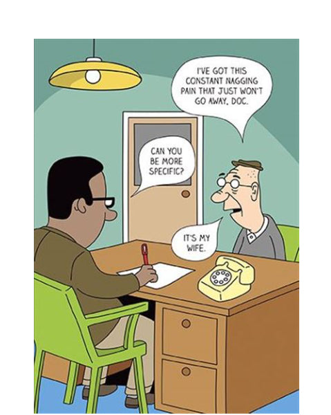 Constant nagging - Birthday card