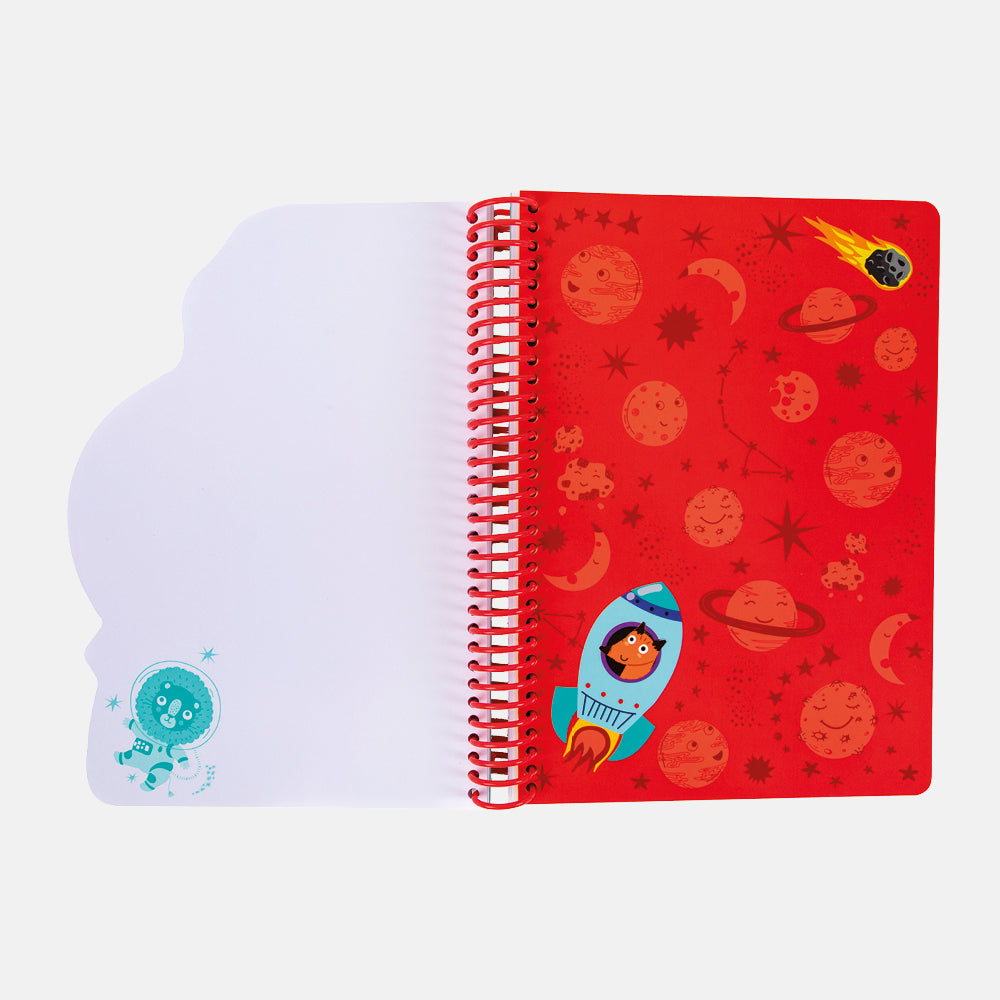 Mission to Mars A5 spiral notebook