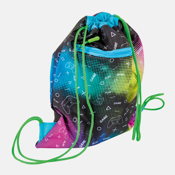 Level Up! drawstring PE bag