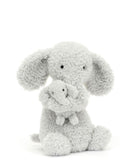 I am Huddles Grey Elephant - Jellycat London