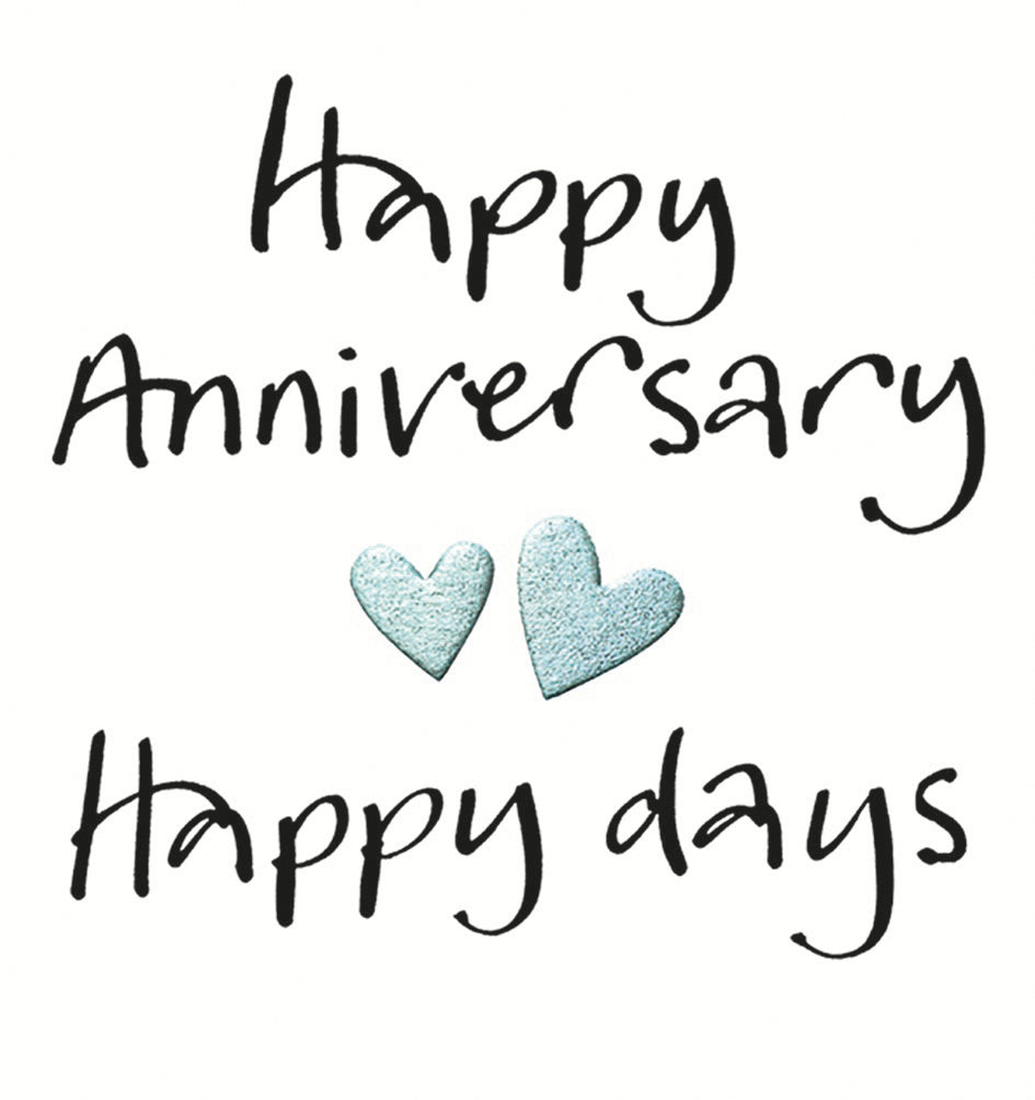Happy Days - Anniversary card