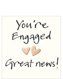 Great news! - Engagement card