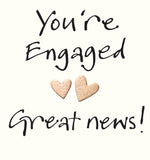 Great news! - Engagement card