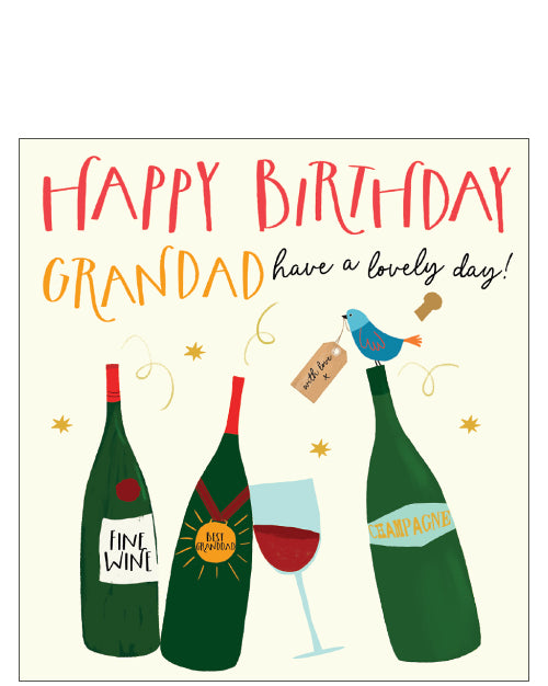 Grandad, have a lovely day - birthday card
