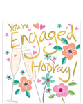 Hooray! - Engagement card