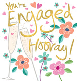 Hooray! - Engagement card
