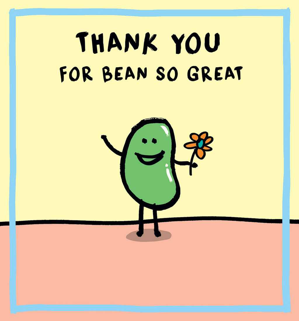 Thank you for BEAN so great card