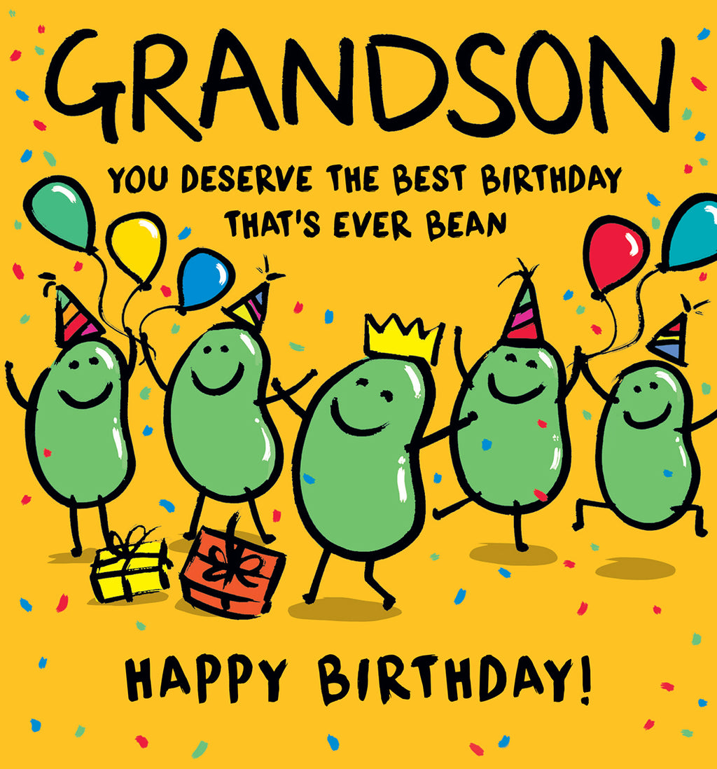 Grandson, you deserve the best Birthday that's ever been card