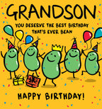 Grandson, you deserve the best Birthday that's ever been card