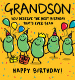 Grandson, you deserve the best Birthday that's ever been card