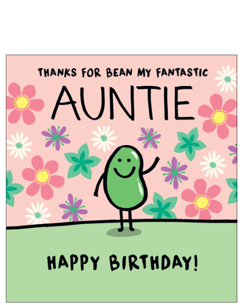 Fantastic Auntie - birthday card