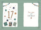 Grandson 17th Birthday card