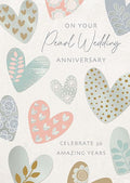 Celebrate 30 Amazing Years - Pearl Anniversary card
