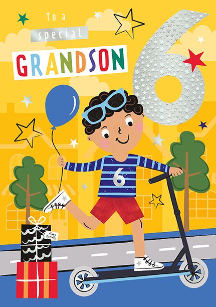 Age 06 - amazing Grandson