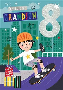 Age 08 - brilliant Grandson