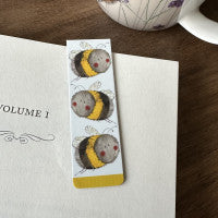 Alex Clark magnetic bookmark - bumble bees