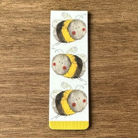 Alex Clark magnetic bookmark - bumble bees