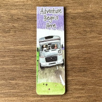 Alex Clark magnetic bookmark - Motorhome