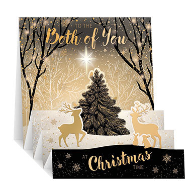Both of You - Pop up Christmas card