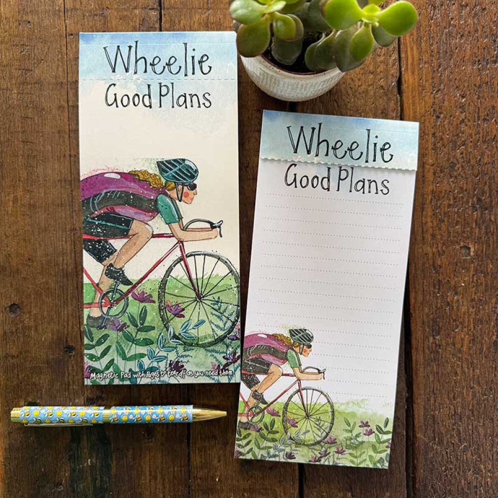 Wheelie good plans- Alex Clark Art