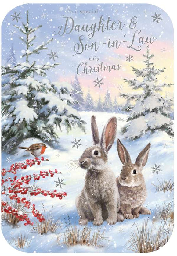 Daughter and Son-in-Law Christmas card