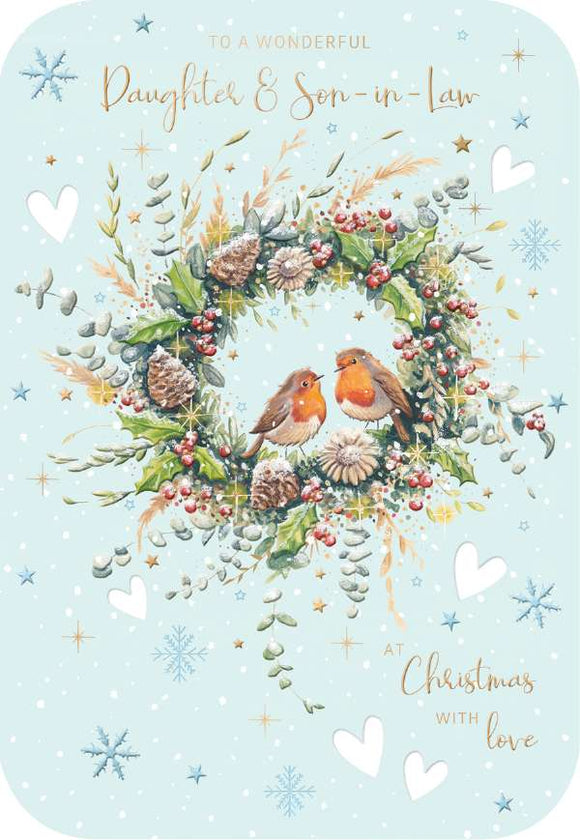 Daughter and Son-in-Law Christmas card