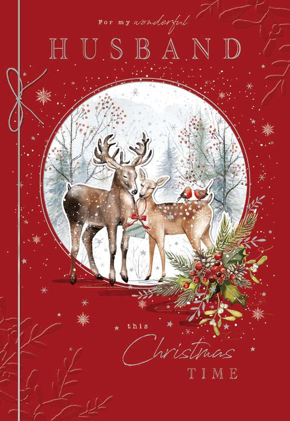 Husband Christmas card