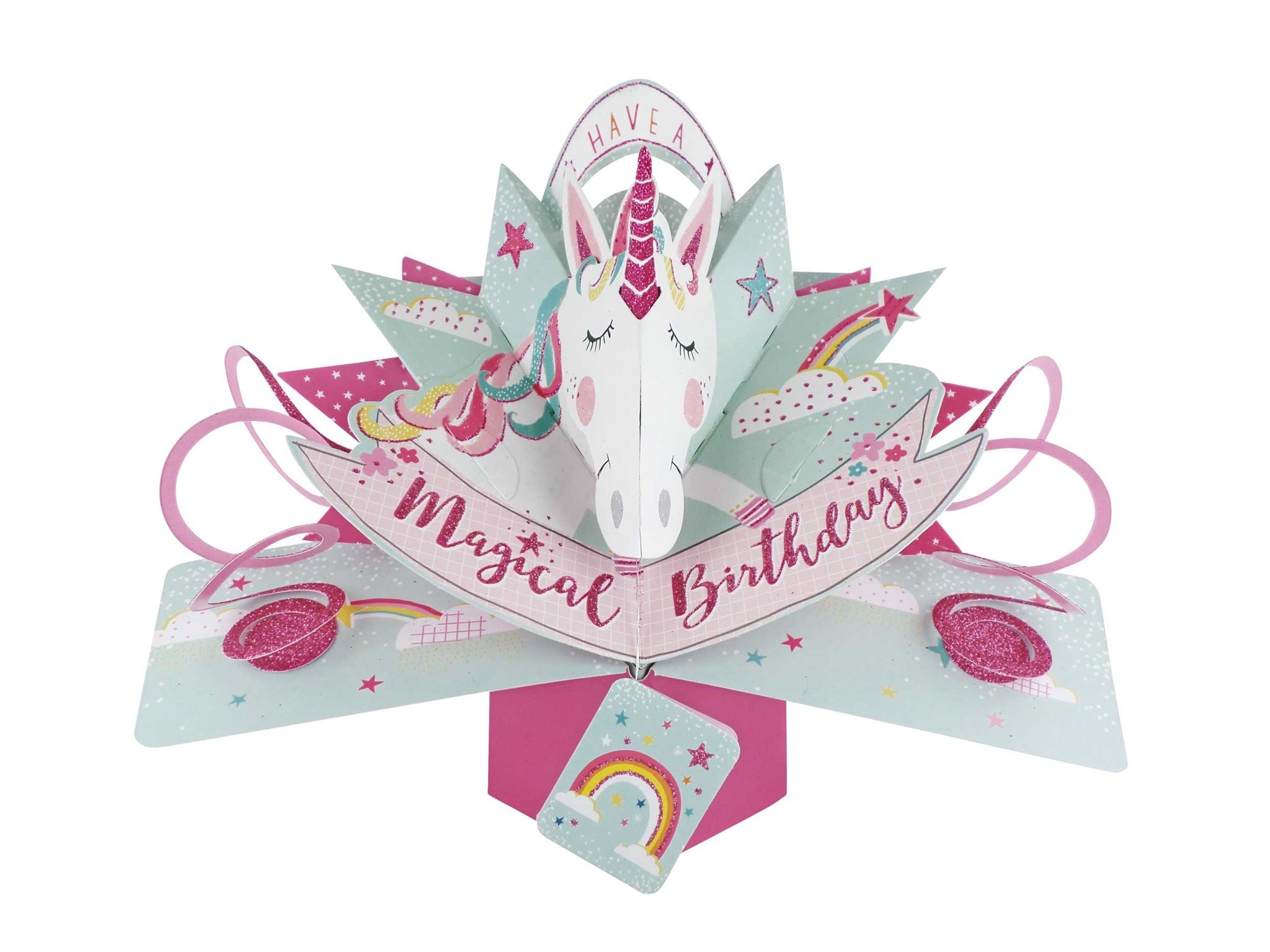 Magical Birthday - 3d Second Nature pop up card