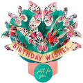 Birthday Butterflies -3d Second Nature pop up card