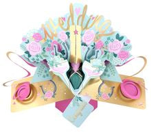 Wedding Congratulations - 3d pop up Wedding card