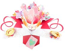 Big Hugs - 3d pop up card
