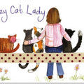 Alex Clark Crazy Cat Lady - Placemat