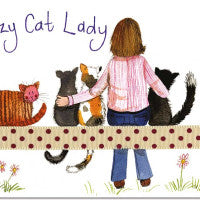 Alex Clark Crazy Cat Lady - Placemat