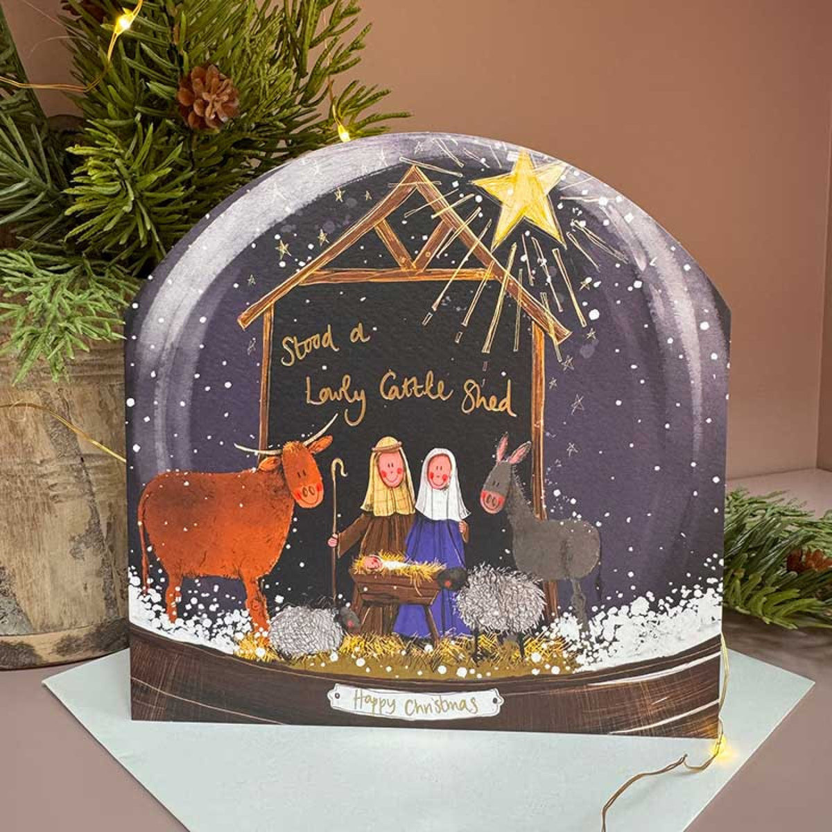 Alex Clark Nativity - Christmas Card